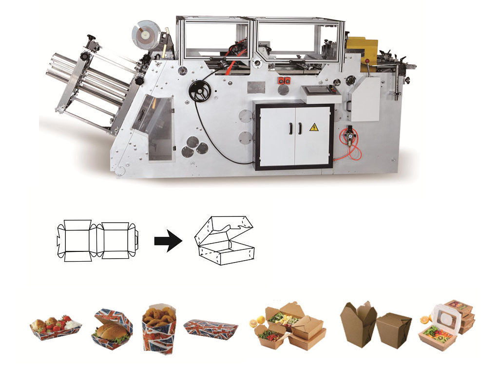 LB800D/1200D Paper box forming Machine 