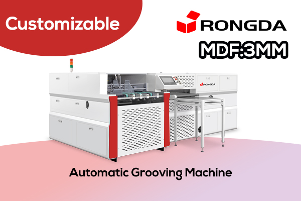 RONGDA – Automatic grooving machine for MDF 3mm 
